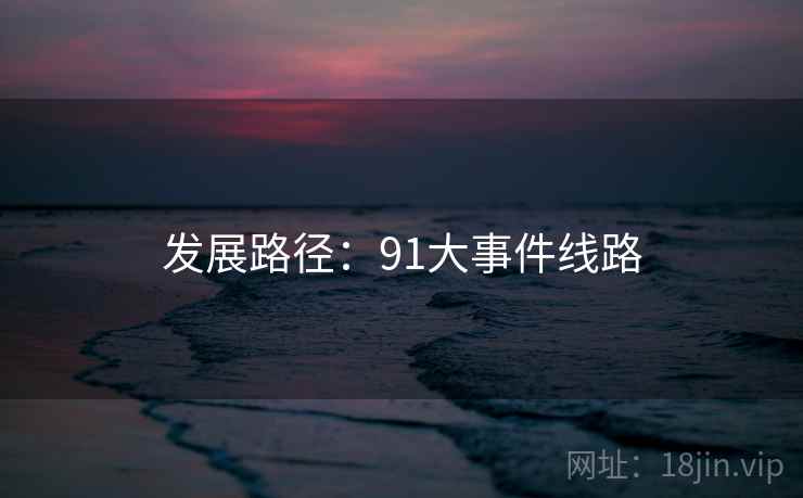 发展路径：91大事件线路